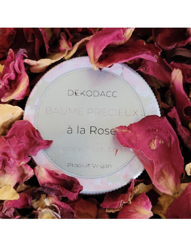 Baume corps nourrissant et protecteur à la rose musquée et cire de carnauba