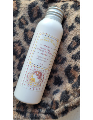 Eau de fleur d'oranger issue de l'agriculture biologique flacon voyage 100 ml