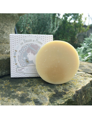 Savon naturel Douceur de lait & Karité.Lait de chèvre bio