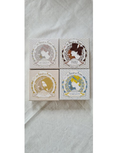 Gamme de 4 savon sans parfum ni allergène etiquetables