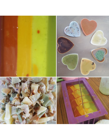 atelier de perfectionnement à la saponification à froid adultes