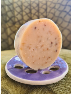 savon au lait de chèvre et lavandes bio Mathilde