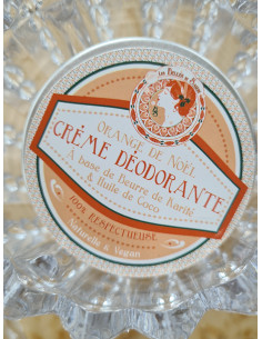 déodorant crème solide à l'orange 30 ml