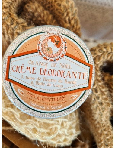 déodorant naturel solide à l'orange 30 ml
