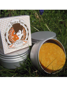 Boîte à savon classique en alu brossé - Belles de Savon