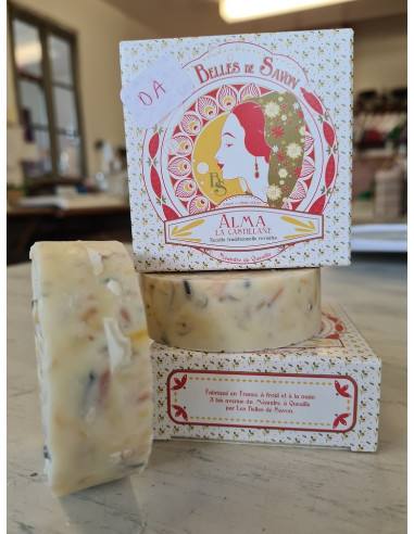 Alma la Castillane savon de Castille imparfait avec léger défaut ou poids moindre