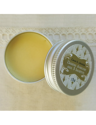 Baume douceur aux 3 beurres - Les Belles de Savon - slow cosmétique